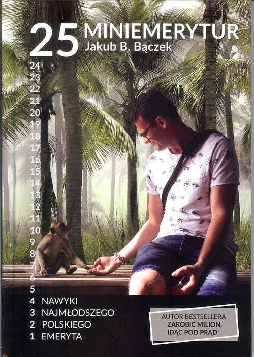 okładka 25 miniemerytur książka | Jakub B. Bączek