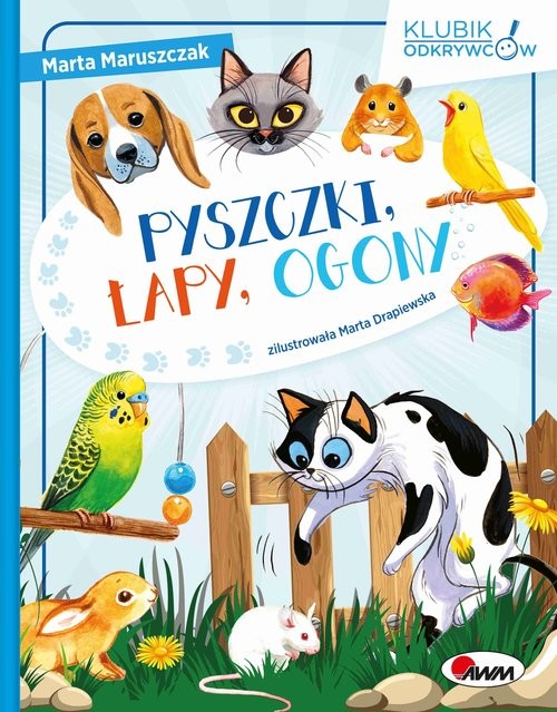 okładka Pyszczki, łapy, ogony książka | Maruszczak Marta