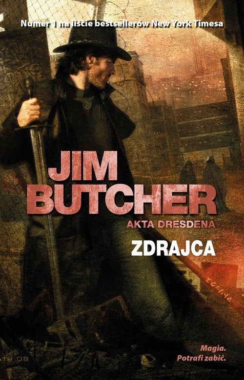 okładka Zdrajca Akta Dresdena książka | Jim Butcher
