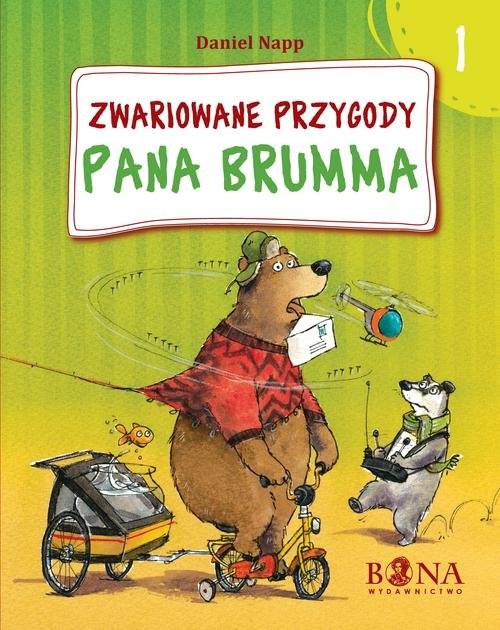okładka Zwariowane przygody Pana Brumma książka | Napp Daniel