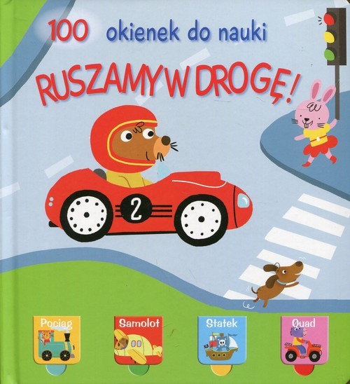 okładka 100 okienek do nauki Ruszamy w drogę książka