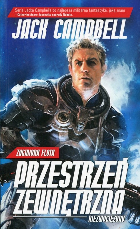 okładka Zaginiona flota Przestrzeń zewnętrzna Tom 2 Niezwyciężony książka | Jack Campbell