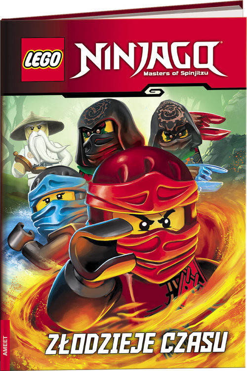 okładka Lego Ninjago Złodzieje czasu książka