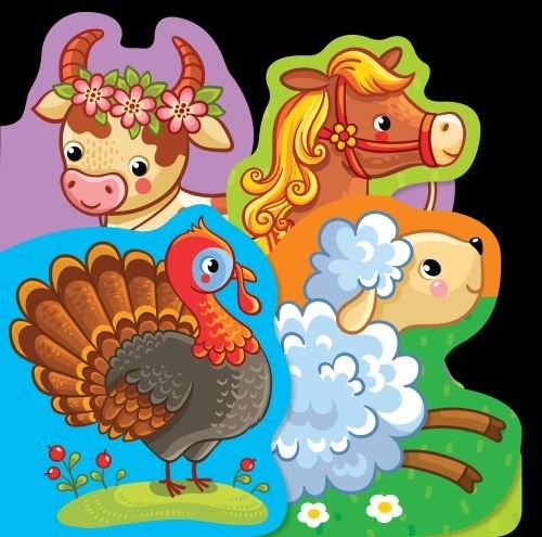 okładka Książeczka do kąpieli Zwierzęta wiejskie książka