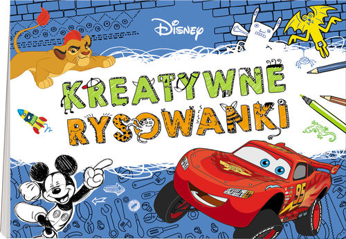 okładka Disney Filmy Kreatywne rysowanki NSD-1 książka