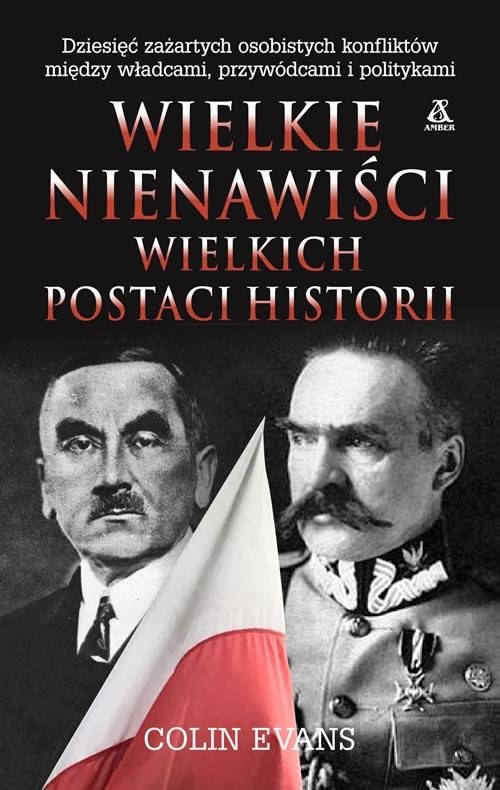 okładka Wielkie nienawiści wielkich postaci historii książka | Colin Evans