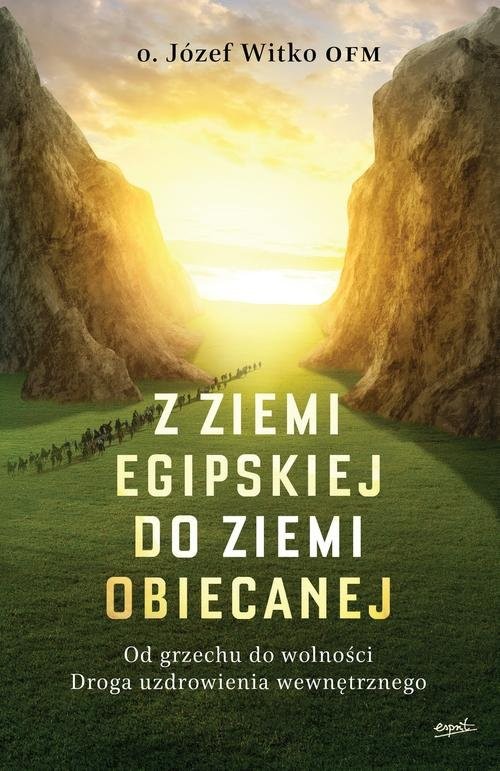 okładka Z ziemi egipskiej do ziemi obiecanej Od grzechu do wolności. Droga uzdrowienia wewnętrznego książka | Józef Witko
