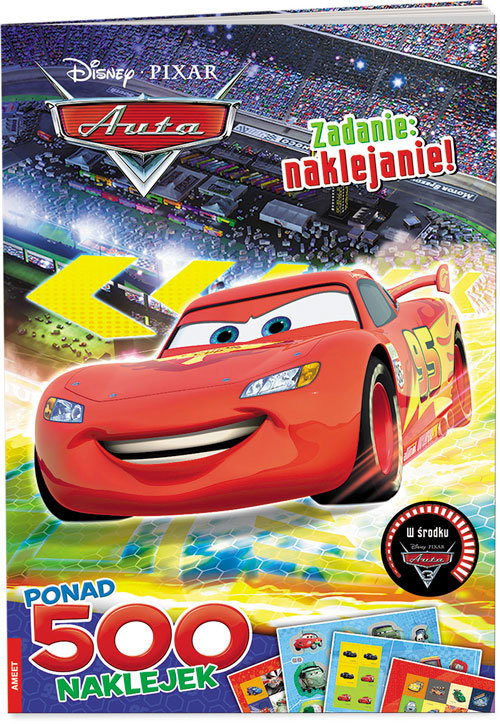 okładka Auta Zadanie naklejanie książka