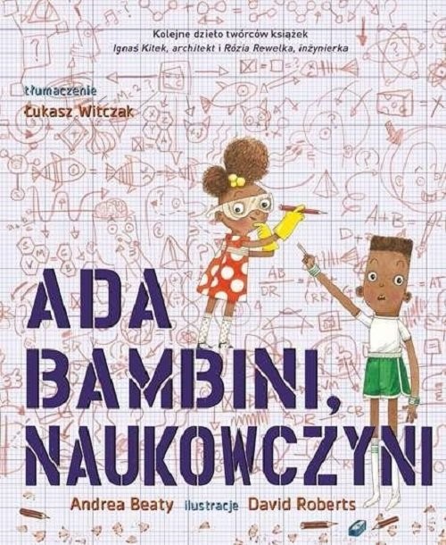 okładka Ada Bambini naukowczyni książka | Andrea Beaty