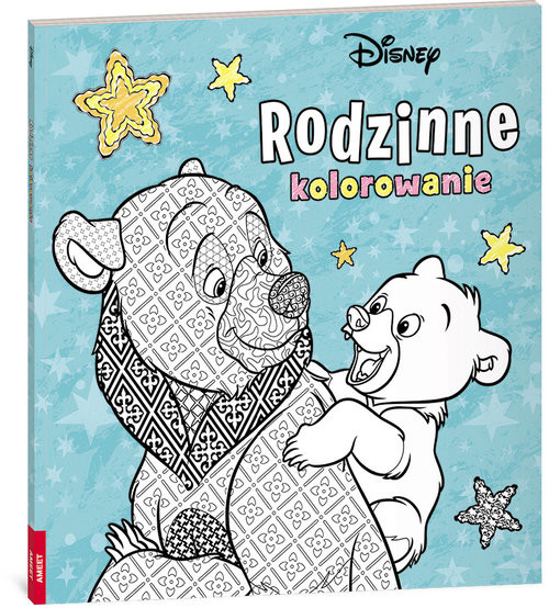 okładka Disney Rodzinne kolorowanie książka