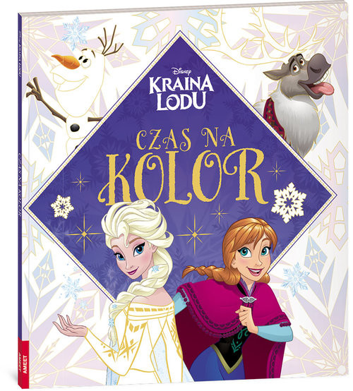 okładka Kraina Lodu Czas na kolor książka