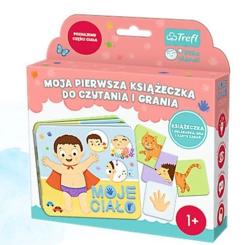 okładka Moje ciało Moja pierwsza książeczka do czytania i grania książka