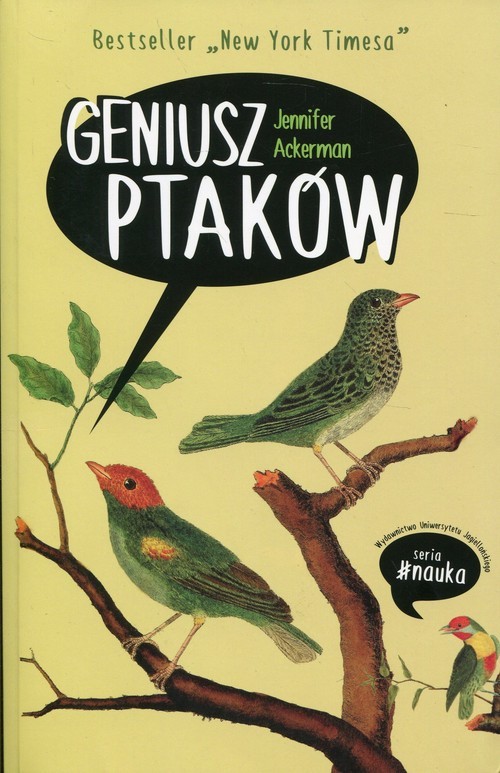 okładka Geniusz ptaków książka | Ackerman Jennifer