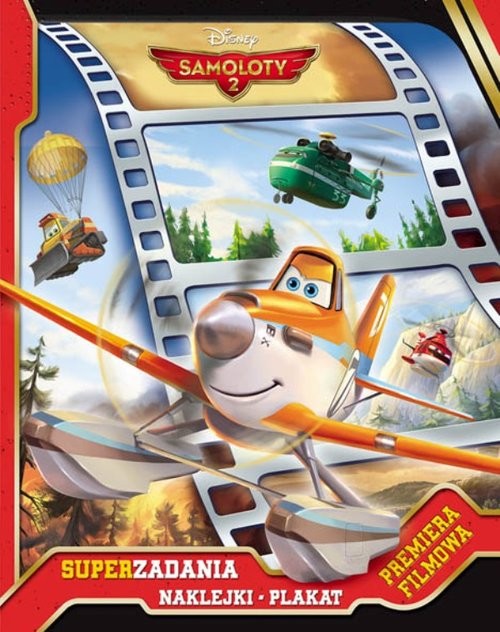 okładka Samoloty 2 Superzadania Premiera filmowa PRN1 książka