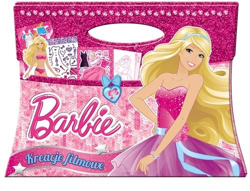 okładka Barbie Kreacje filmowe BAG1002 książka