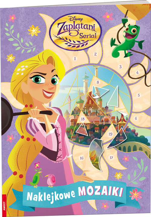 okładka Zaplątani Serial Naklejkowe mozaiki MOZ-1 książka