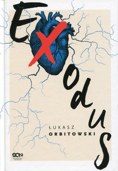 okładka Exodus książka | Łukasz Orbitowski