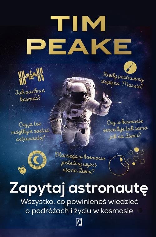 okładka Zapytaj astronautę książka | Tim Peake
