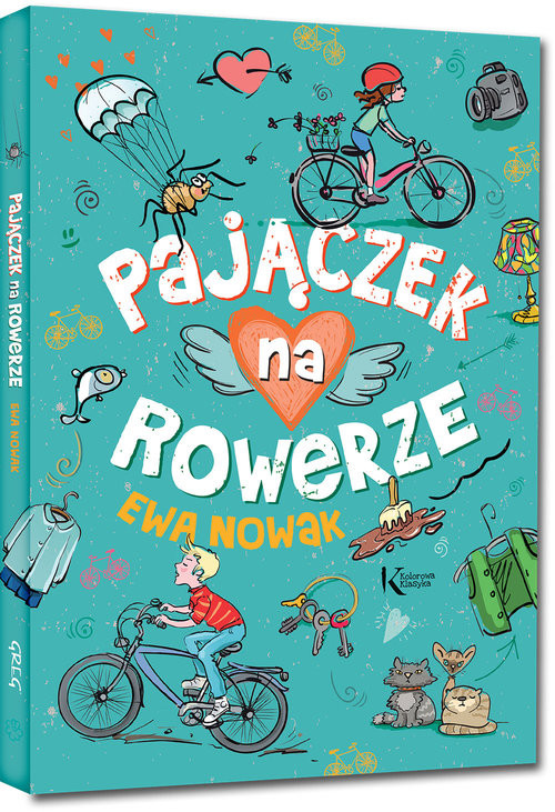 okładka Pajączek na rowerze książka | Ewa Nowak
