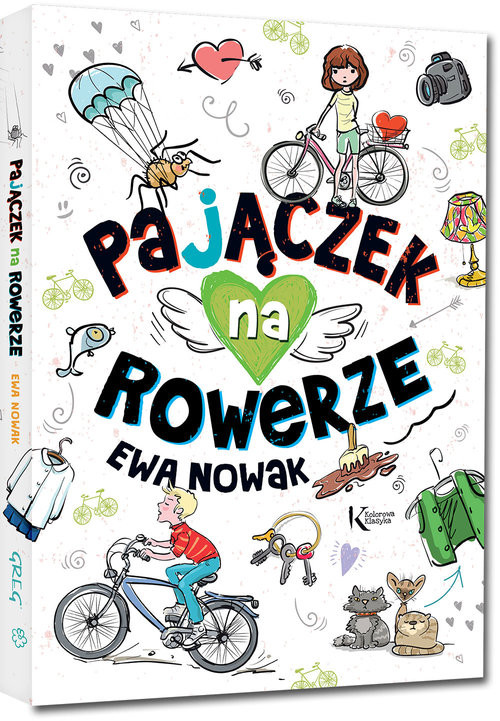 okładka Pajączek na rowerze książka | Ewa Nowak