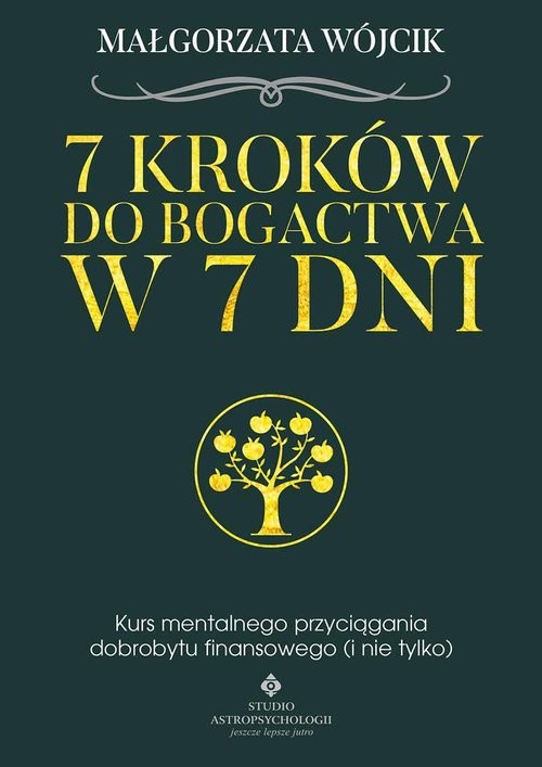 okładka 7 kroków do bogactwa w 7 dni książka | Wójcik Magdalena