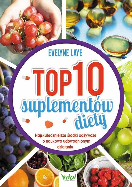okładka TOP 10 suplementów diety książka | Evelyne Laye