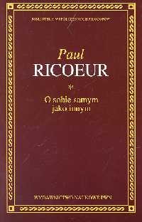 okładka O sobie samym jako innym książka | Paul Ricoeur