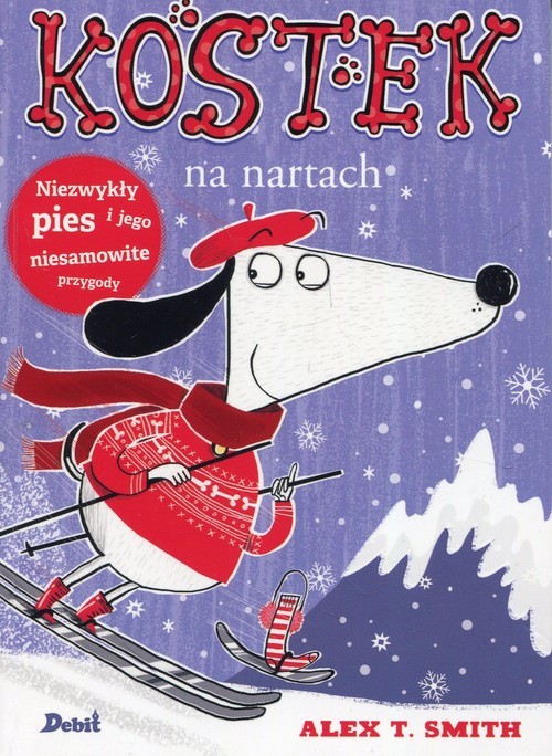 okładka Kostek na nartach książka | Alex T. Smith
