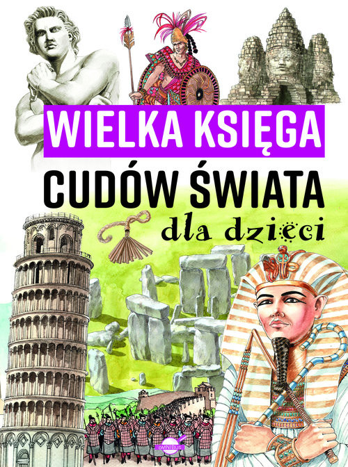 okładka Wielka księga cudów świata dla dzieci książka