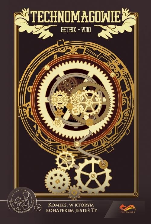 okładka Technomagowie Komiksy paragrafowe książka | Cetrix Yuio, Cetrix Yuio