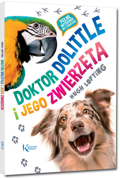 okładka Doktor Dolittle i jego zwierzęta książka | Hugh Lofting