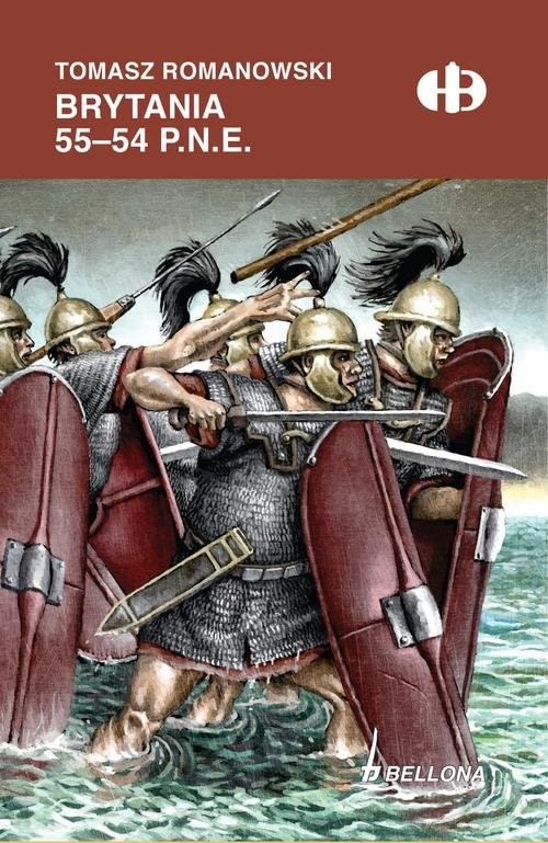 okładka Brytania 55-54 p.n.e. książka | Romanowski Tomasz