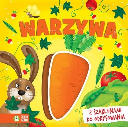 okładka Książki z szablonami Warzywa książka | Praca Zbiorowa