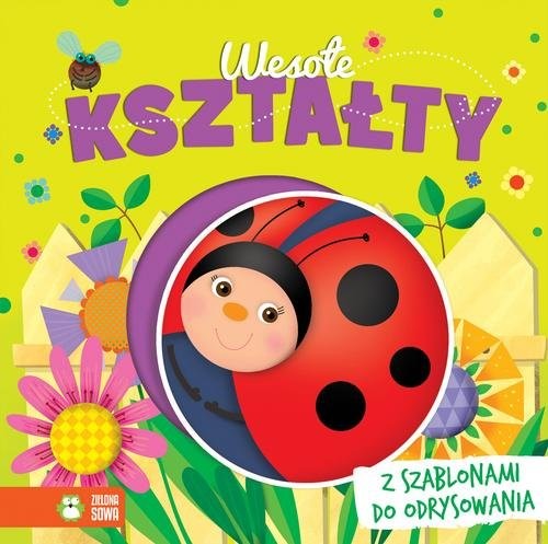 okładka Książki z szablonami Wesołe kształty książka