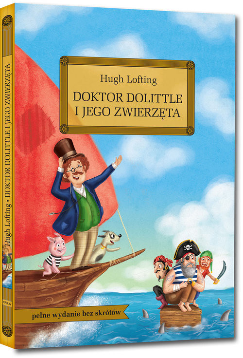 okładka Doktor Dolittle i jego zwierzęta książka | Hugh Lofting