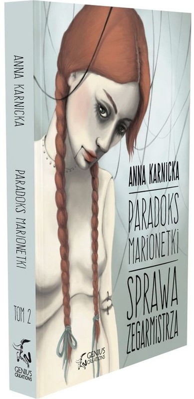 okładka Paradoks Marionetki Sprawa Zegarmistrza książka | Anna Karnicka