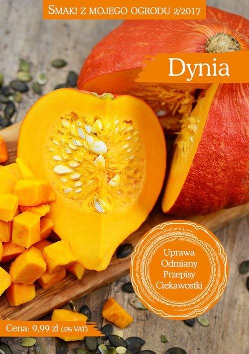 okładka Smaki z mojego ogrodu 2/2017 Dynia książka