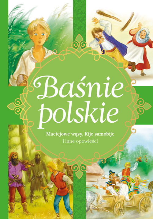 okładka Baśnie polskie Maciejowe wąsy, Kije samobije i inne opowieści książka | Aleksandra Zięba