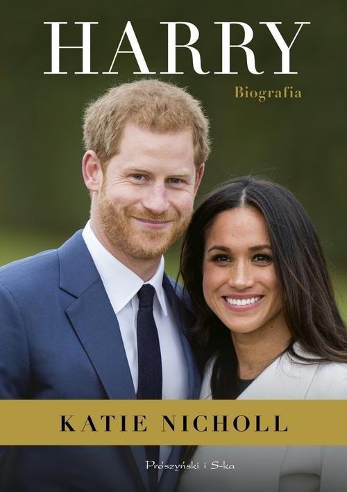 okładka Harry Biografia książka | Nicholl Katie