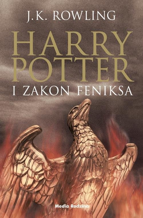 okładka Harry Potter i zakon Feniksa książka | J.K. Rowling