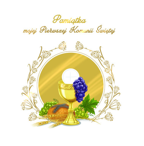 okładka Pamiątka mojej Pierwszej Komunii Świętej wersja 2 książka