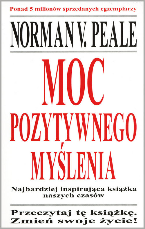 okładka Moc pozytywnego myślenia książka | Norman Vincent Peale