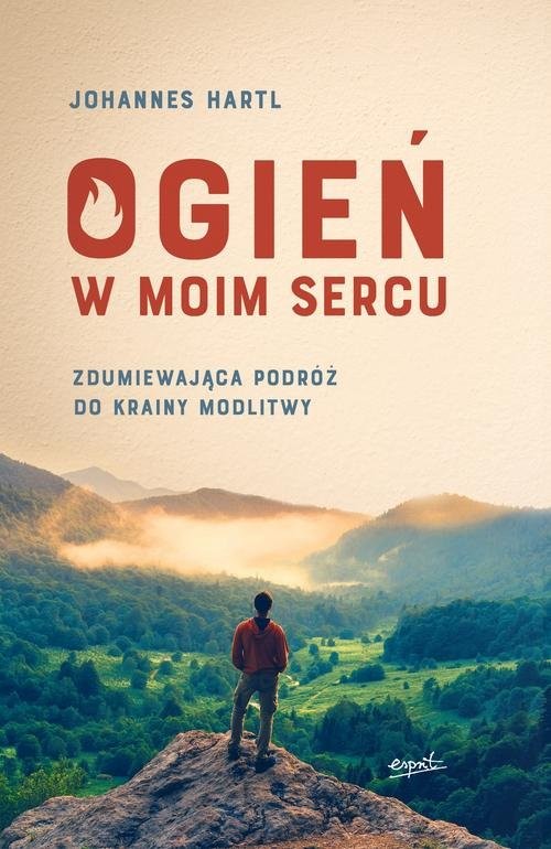 okładka Ogień w moim sercu Zdumiewająca podróż do krainy modlitwy książka | Johannes Hartl