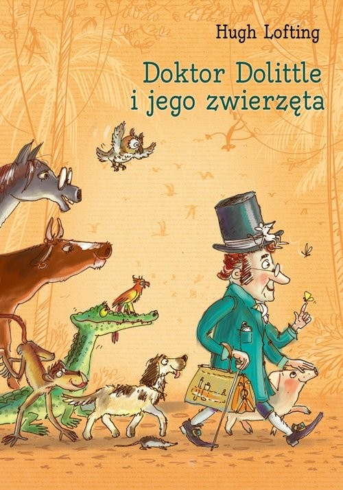 okładka Doktor Dolittle i jego zwierzęta książka | Hugh Lofting