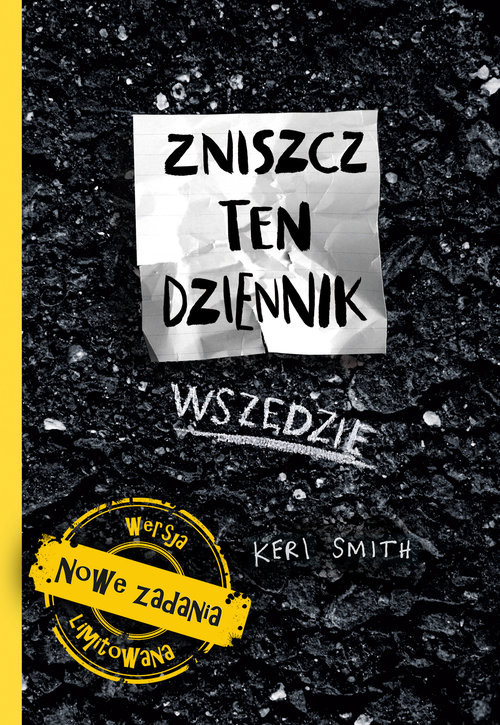 okładka Zniszcz ten dziennik wszędzie książka | Keri Smith
