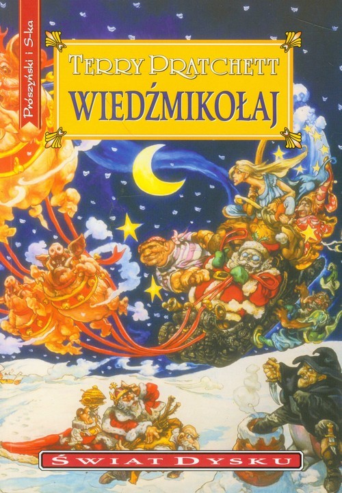 okładka Wiedźmikołaj książka | Terry Pratchett