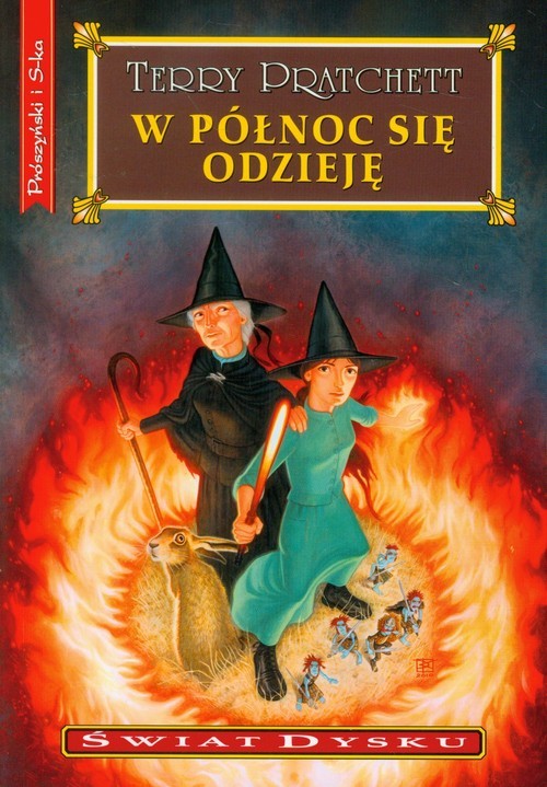 okładka W północ się odzieję książka | Terry Pratchett