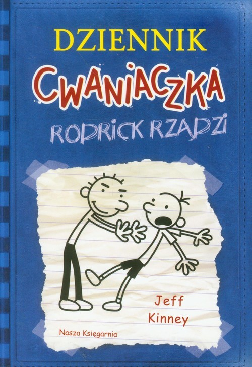 okładka Dziennik cwaniaczka 2. Rodrick rządzi książka | Jeff Kinney