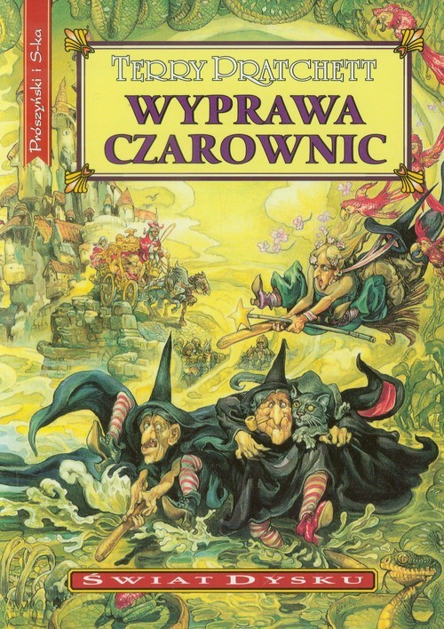 okładka Wyprawa czarownic książka | Terry Pratchett