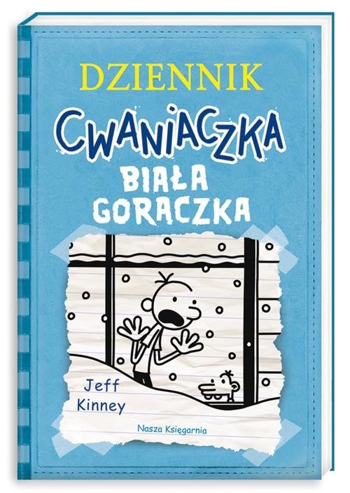 okładka Dziennik cwaniaczka. Biała gorączka książka | Jeff Kinney